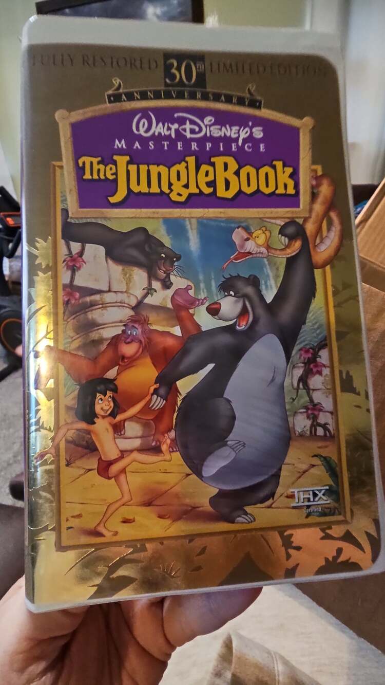 Jungle Book - Masterpiece - VHS